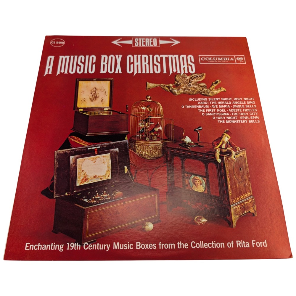 Rita Ford Music Boxes A Music Box Christmas Columbia CS 8498 Stereo LP